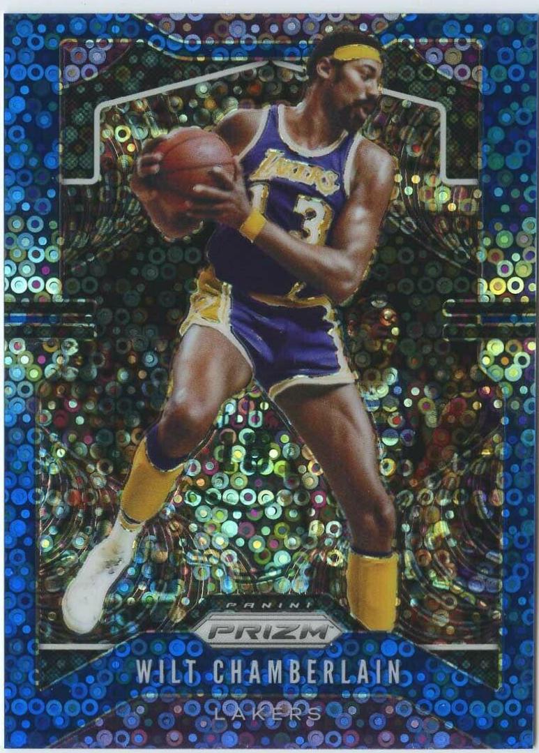 Wilt Chamberlain [Fast Break Prizm Blue] #18