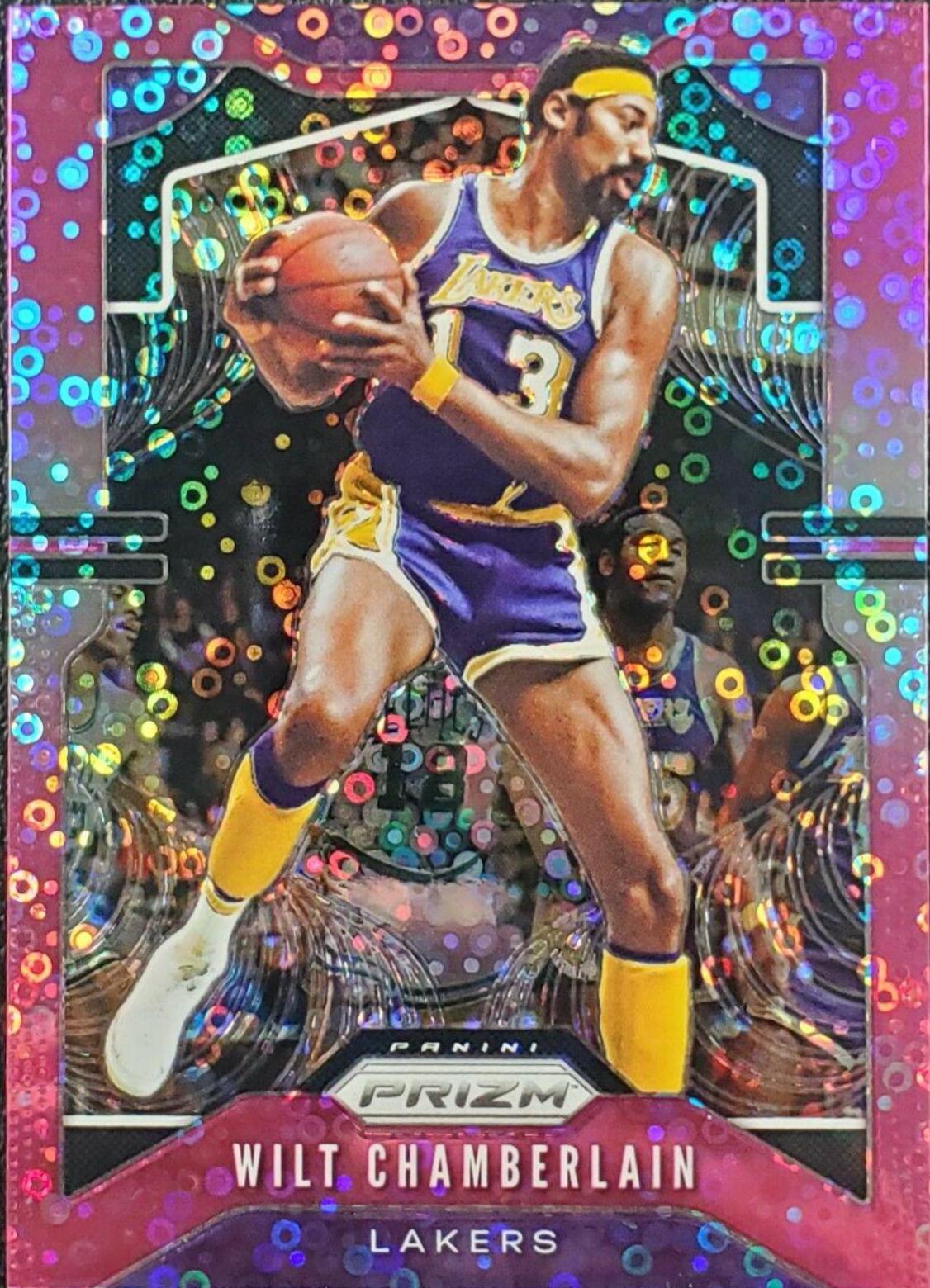 Wilt Chamberlain [Fast Break Prizm Pink] #18