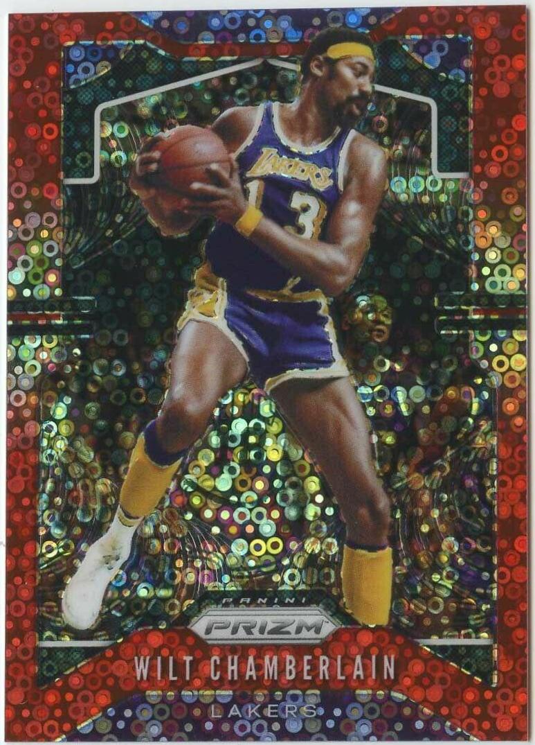 Wilt Chamberlain [Fast Break Prizm Red] #18