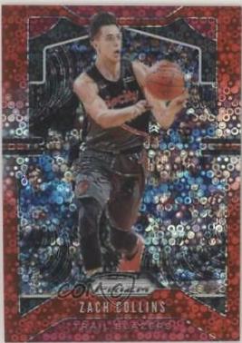 Zach Collins [Fast Break Prizm Red] #116
