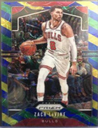 Zach LaVine [Blue, Yellow, Green] #61