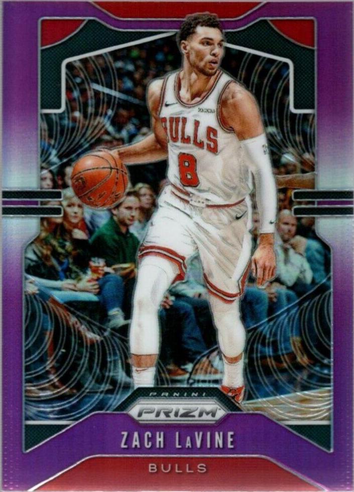 Zach LaVine [Fast Break Prizm Purple] #61