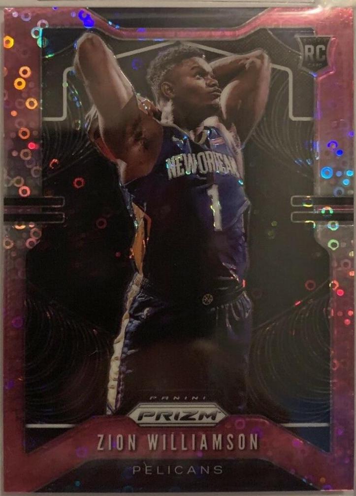 Zion Williamson [Fast Break Prizm Pink] #248