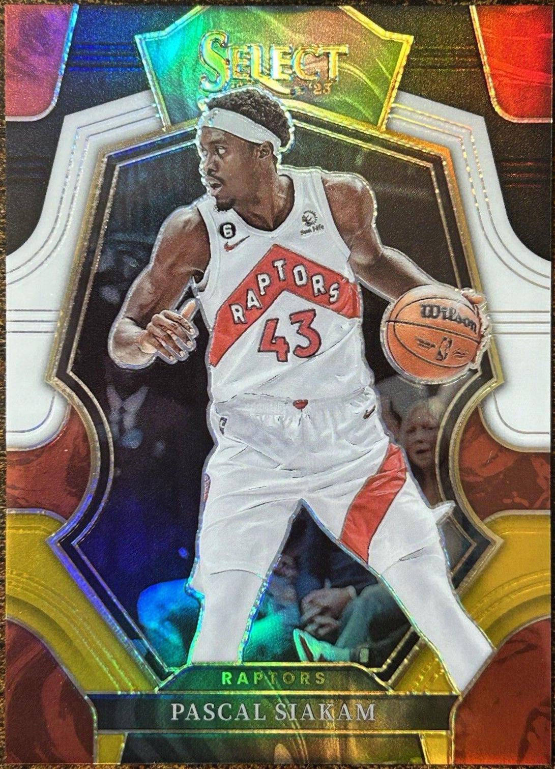 Pascal Siakam [Black White Gold] #148
