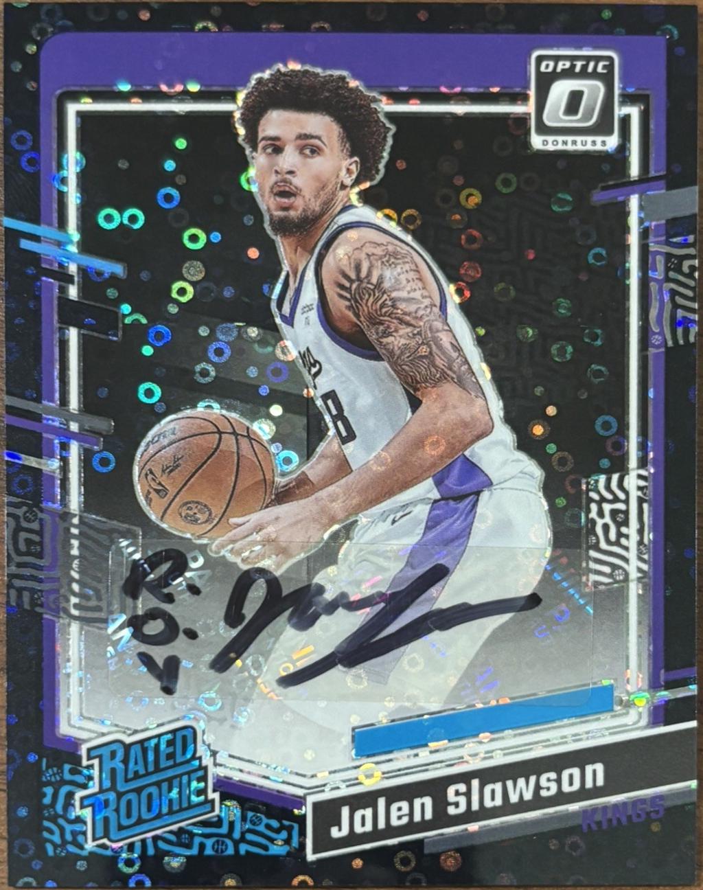 Jalen Slawson [Fast Break Black Signature] #289