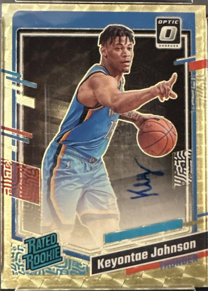 Keyontae Johnson [Gold Vinyl Signature] #272