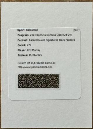 Kris Murray [Black Pandora Signature] #275