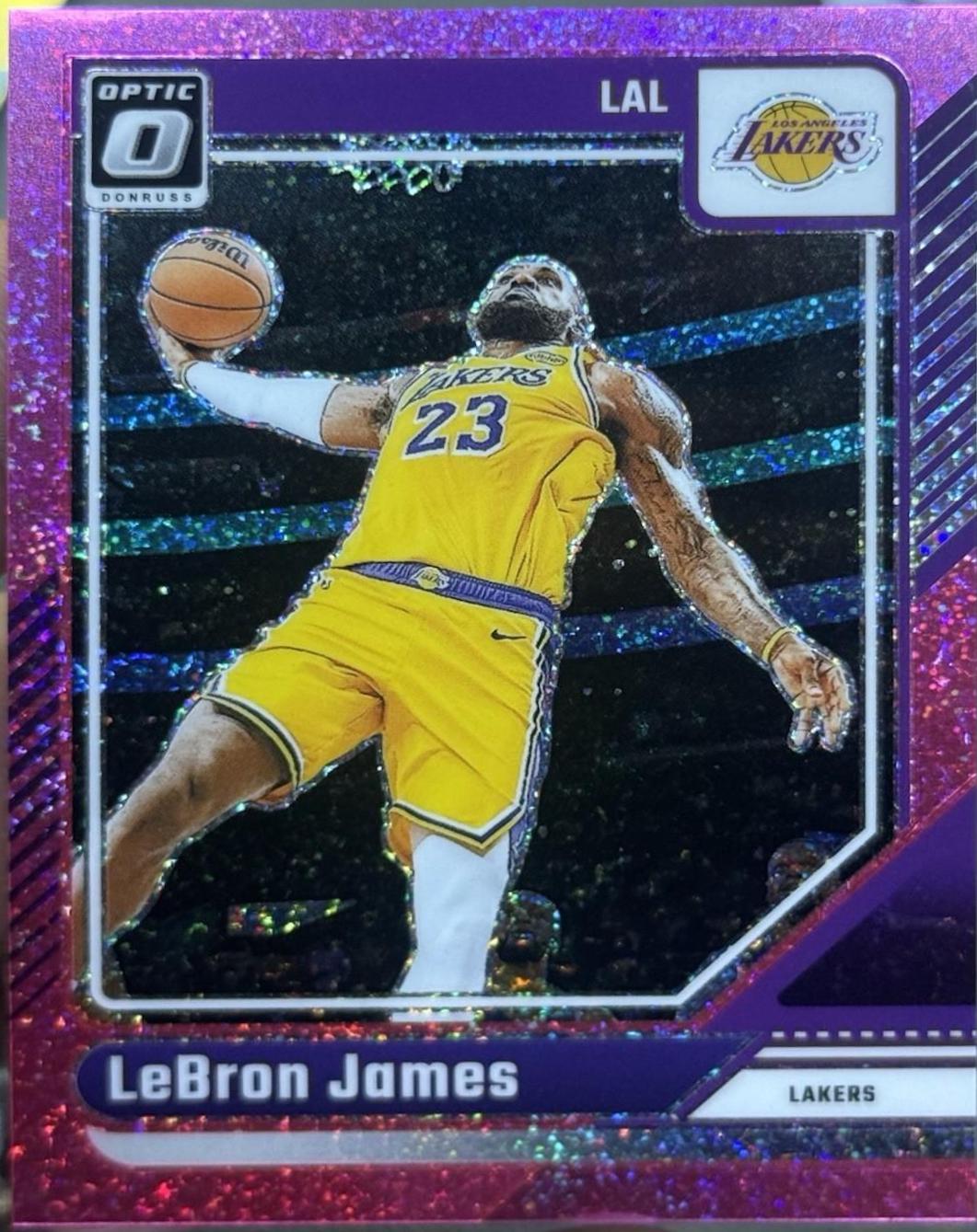 LeBron James [Pink Glitter] #65
