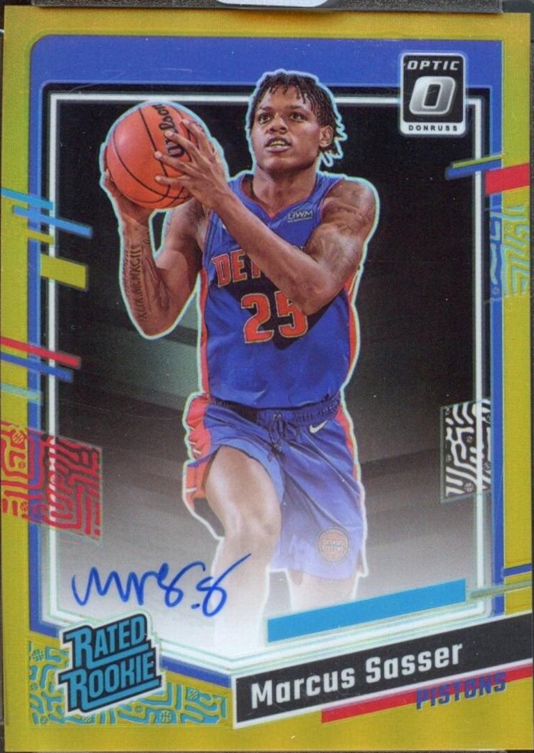 Marcus Sasser [Gold Signature] #258