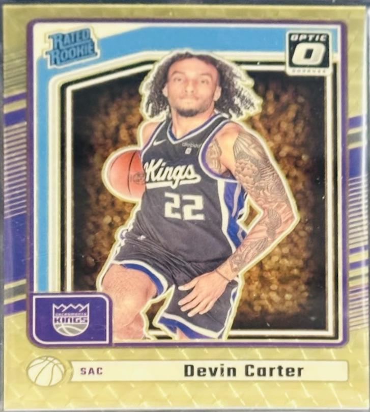 Devin Carter [Gold Vinyl Optic Holo] #210