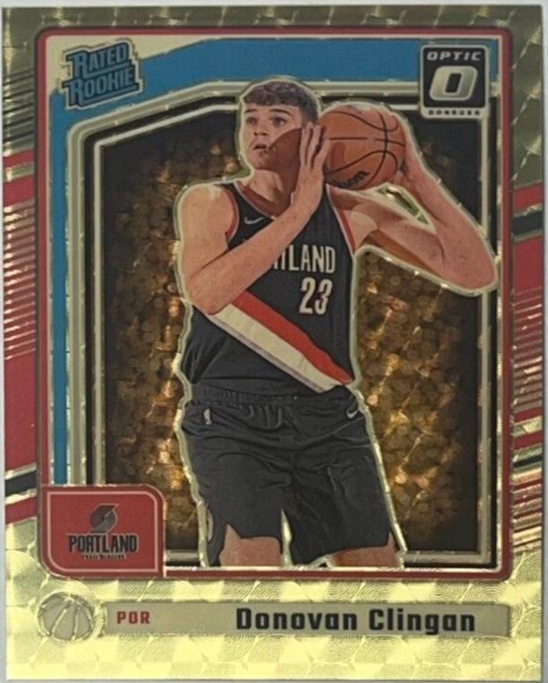 Donovan Clingan [Gold Vinyl Optic Holo] #223