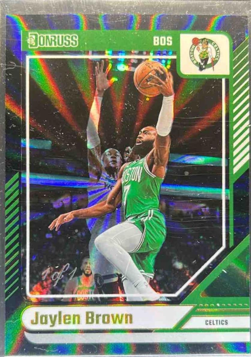 Jaylen Brown [Holo Black Laser] #25