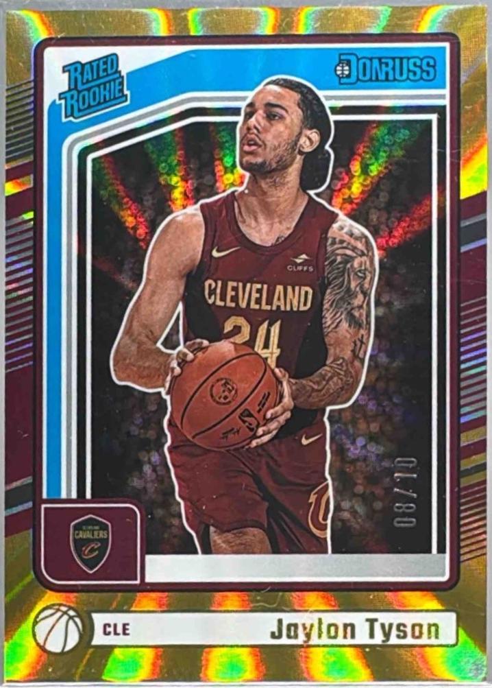 Jaylon Tyson [Holo Gold Laser] #206