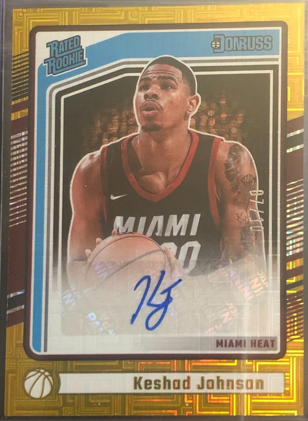 Keshad Johnson [Choice Gold Signature] #290
