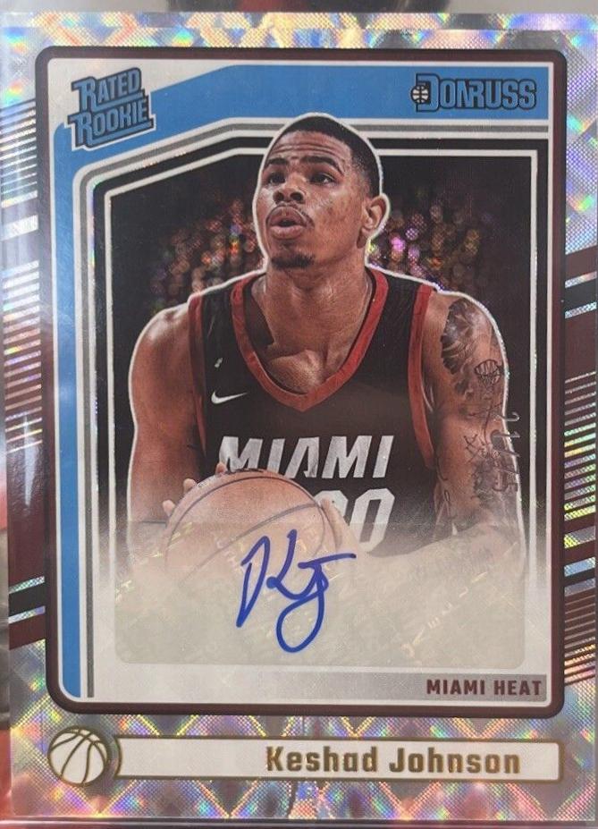 Keshad Johnson [Holo Frame Signature] #290