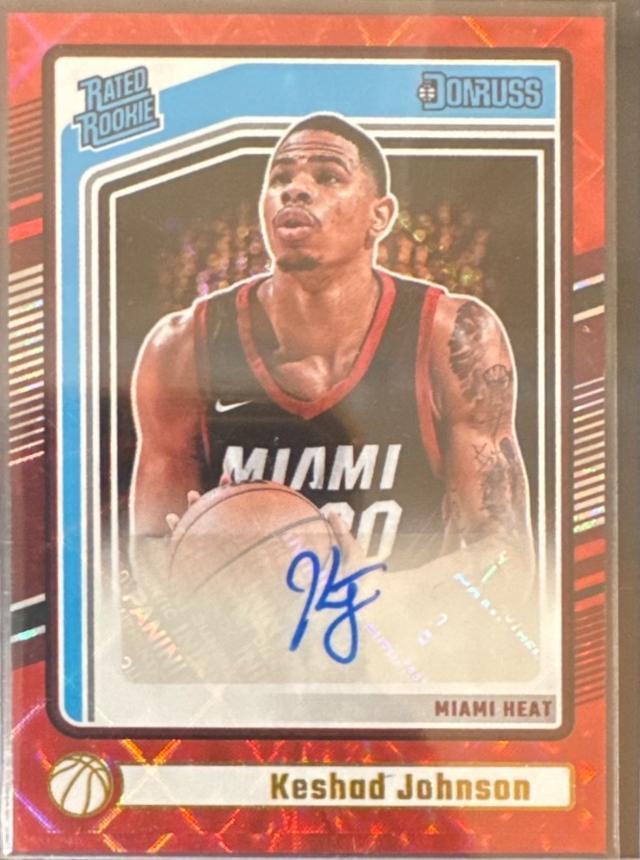 Keshad Johnson [International Signature] #290