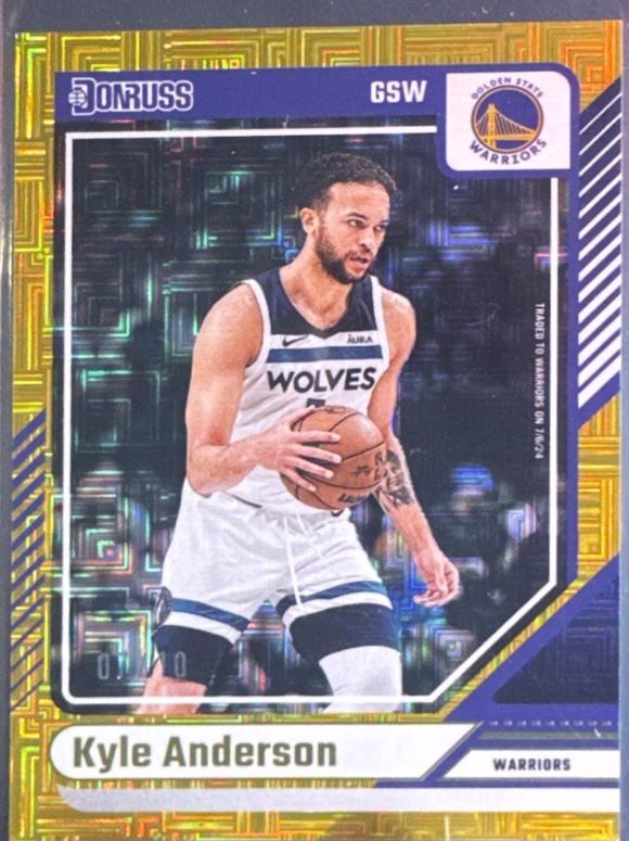 Kyle Anderson [Holo Gold Laser] #155