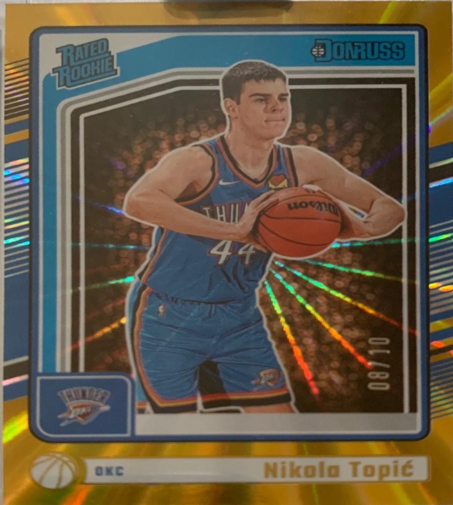 Nikola Topic [Holo Gold Laser] #208