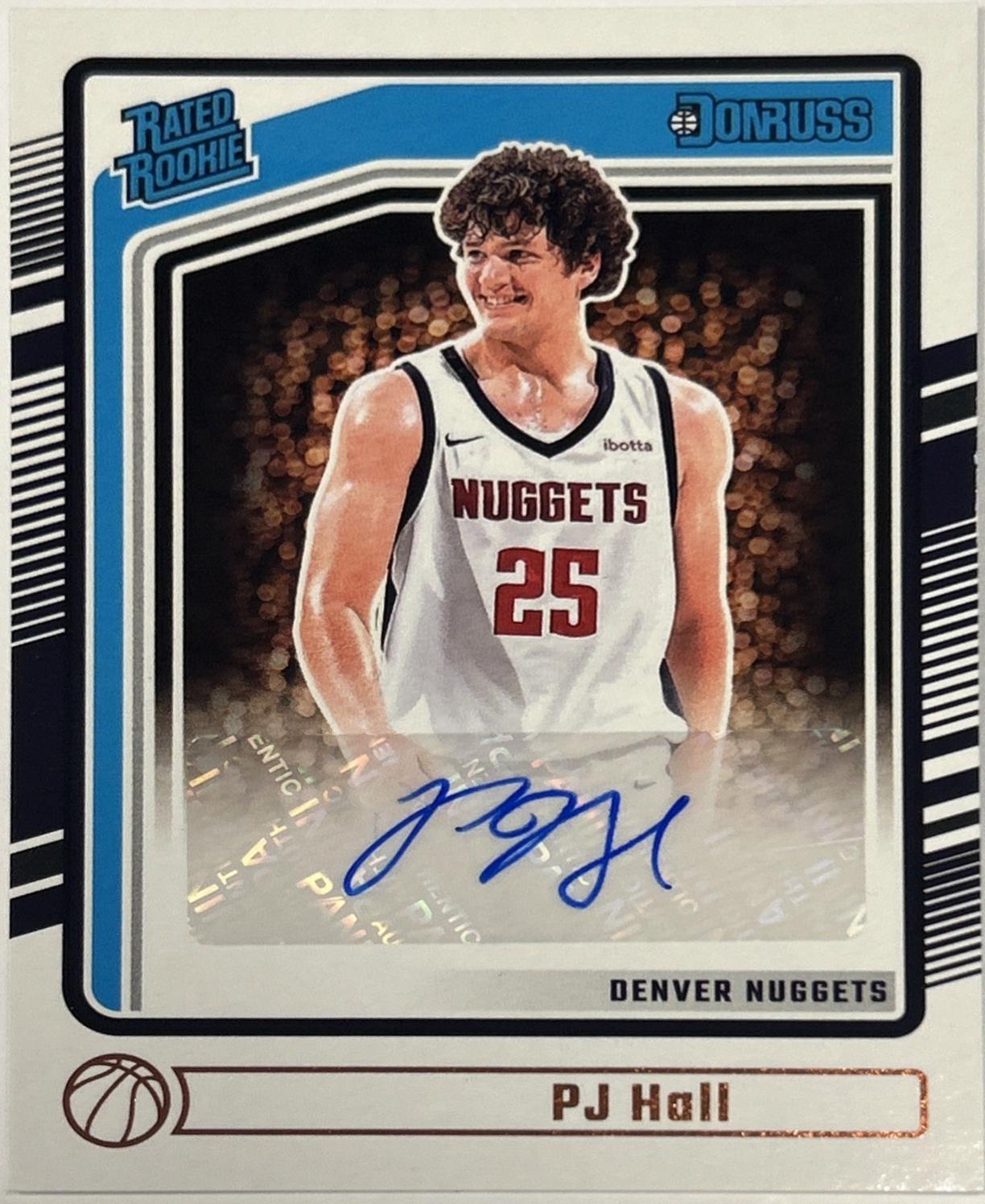 PJ Hall [Rated Rookie Signature] #293