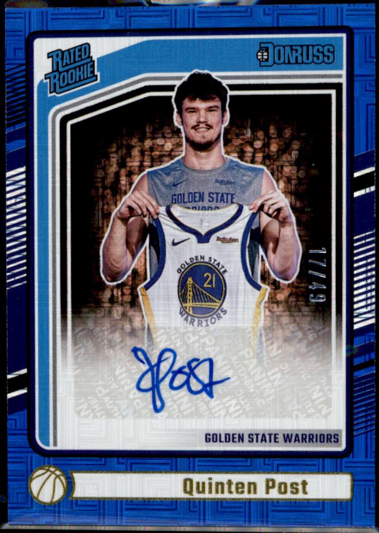 Quinten Post [Choice Blue Signature] #298
