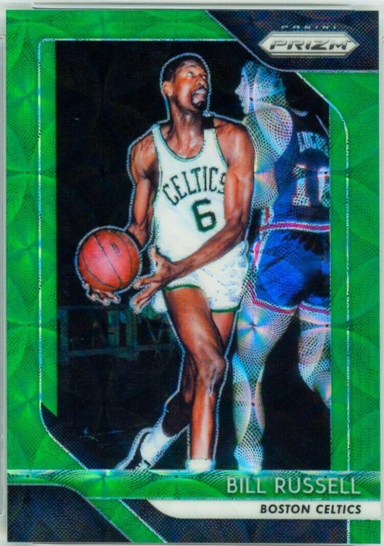 Bill Russell [Choice Prizm Green] #25