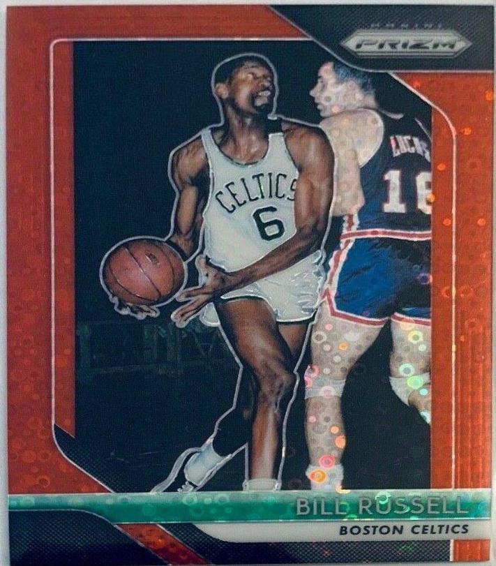 Bill Russell [Fast Break Prizm Red] #25