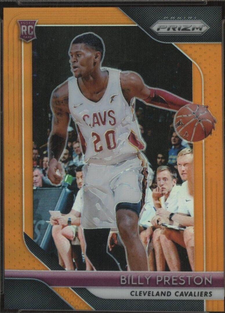 Billy Preston [Orange Prizm] #19
