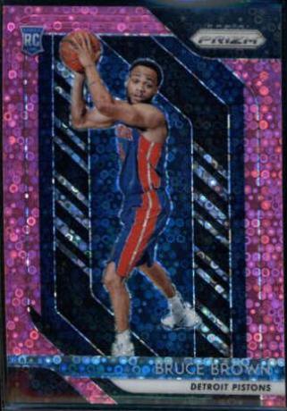 Bruce Brown [Fast Break Prizm Pink] #132