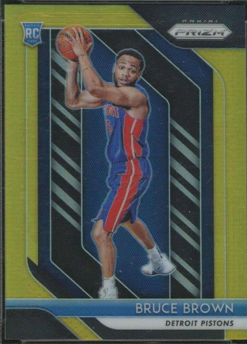 Bruce Brown [Gold Prizm] #132