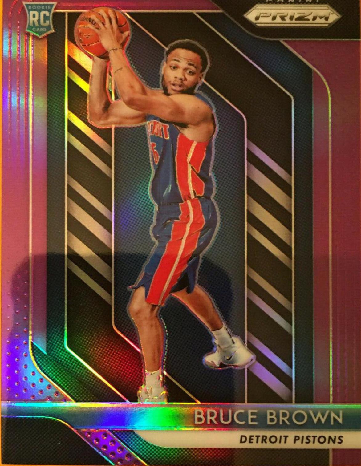 Bruce Brown [Purple Prizm] #132