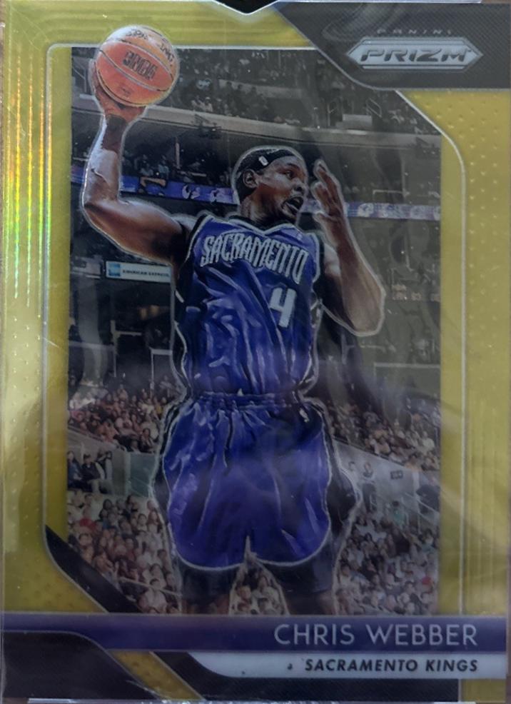 Chris Webber [Gold Prizm] #165