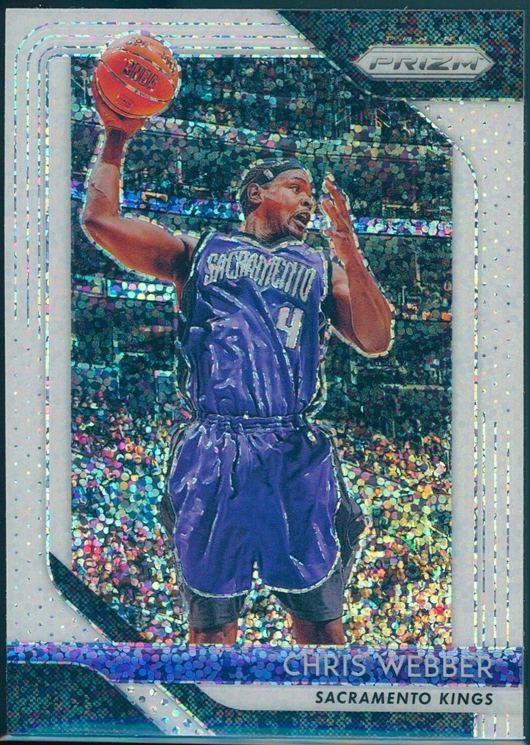 Chris Webber [White Sparkle Prizm] #165