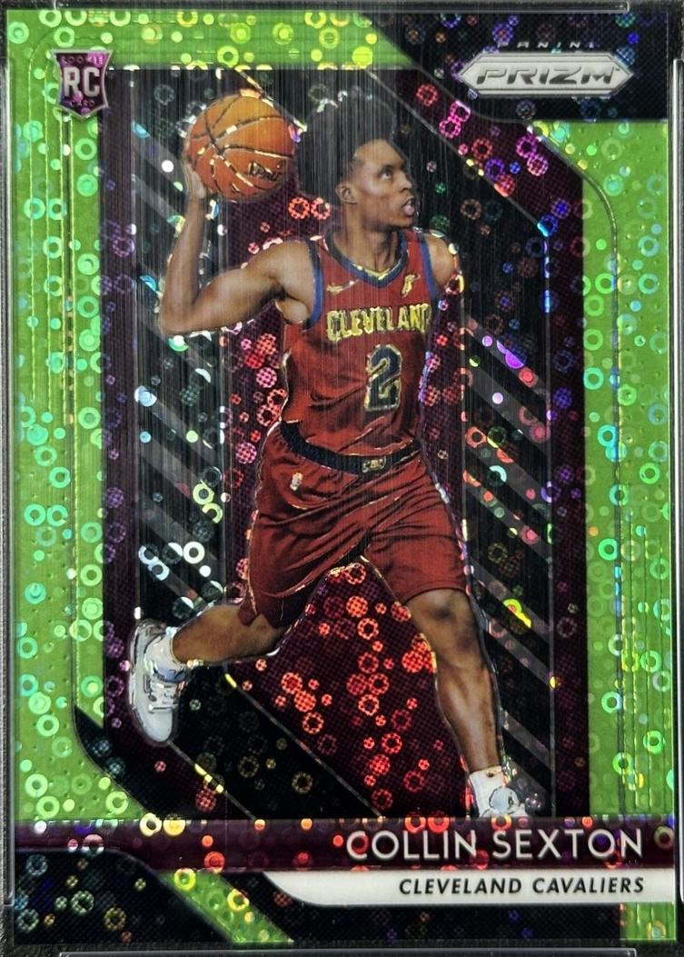Collin Sexton [Fast Break Prizm Neon Green] #170