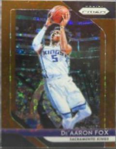 DE'Aaron Fox [Fast Break Prizm Bronze] #151