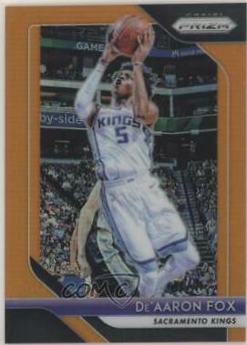 DE'Aaron Fox [Orange Prizm] #151