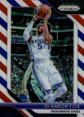 DE'Aaron Fox [Red, White, Blue Prizm] #151