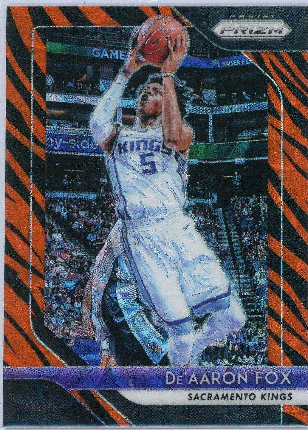DE'Aaron Fox [Tiger Stripe] #151