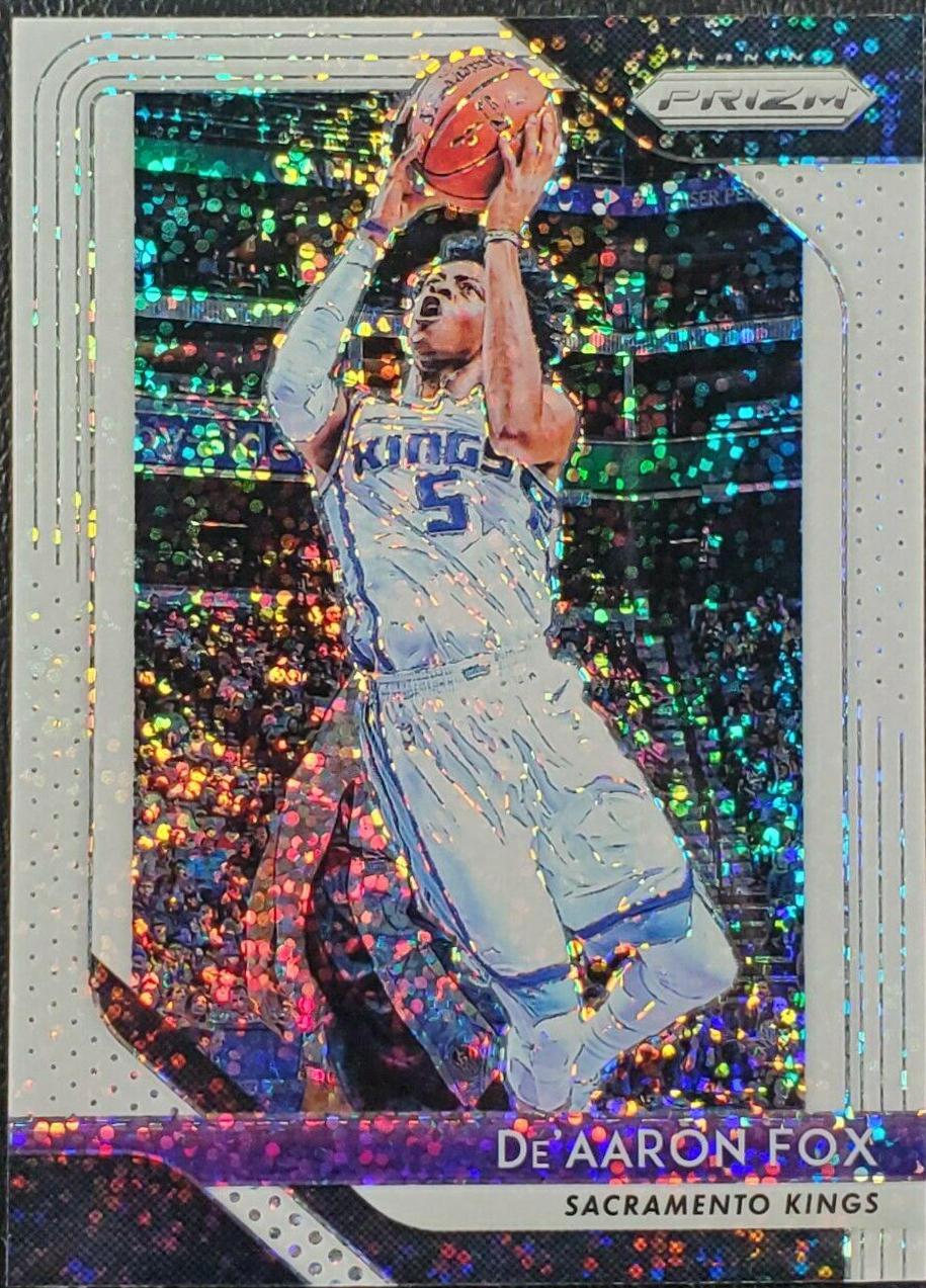 DE'Aaron Fox [White Sparkle Prizm] #151