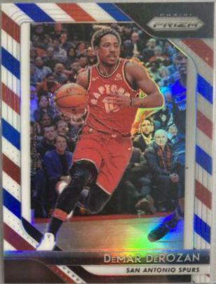 DeMar DeRozan [Red, White, Blue Prizm] #271