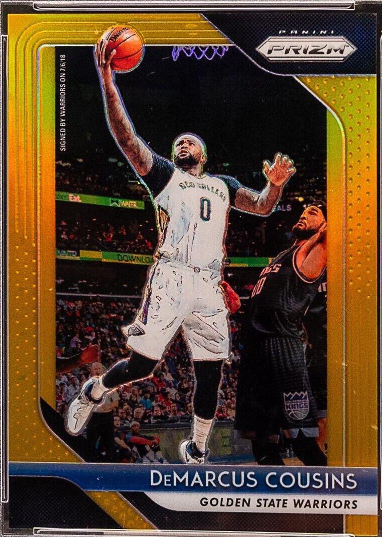 DeMarcus Cousins [Gold Prizm] #282