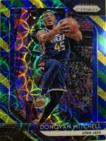 Donovan Mitchell [Blue, Yellow, Green] #143