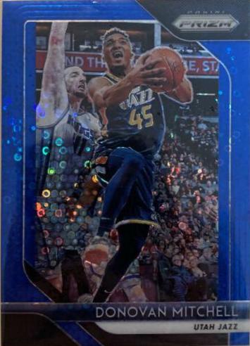 Donovan Mitchell [Fast Break Prizm Blue] #143