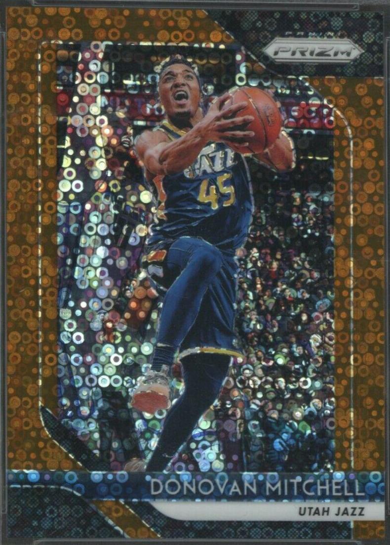 Donovan Mitchell [Fast Break Prizm Bronze] #143