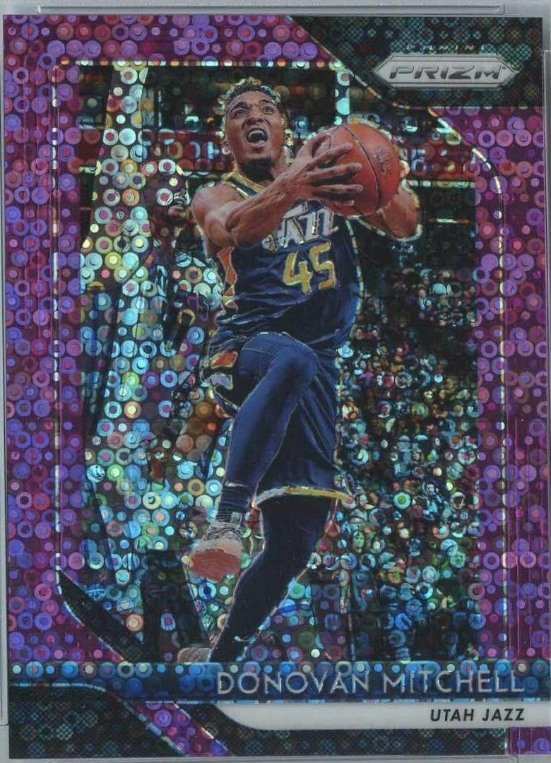 Donovan Mitchell [Fast Break Prizm Purple] #143