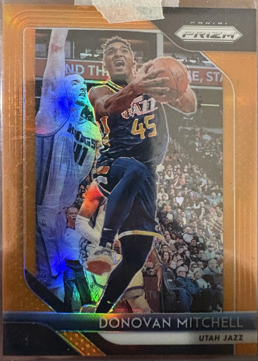 Donovan Mitchell [Orange Prizm] #143