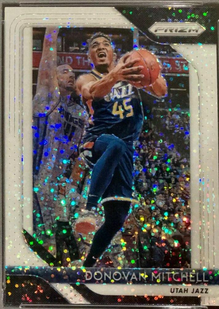 Donovan Mitchell [White Sparkle Prizm] #143