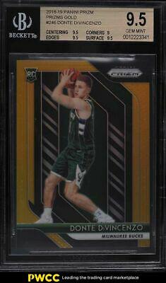 Donte DiVincenzo [Gold Prizm] #246