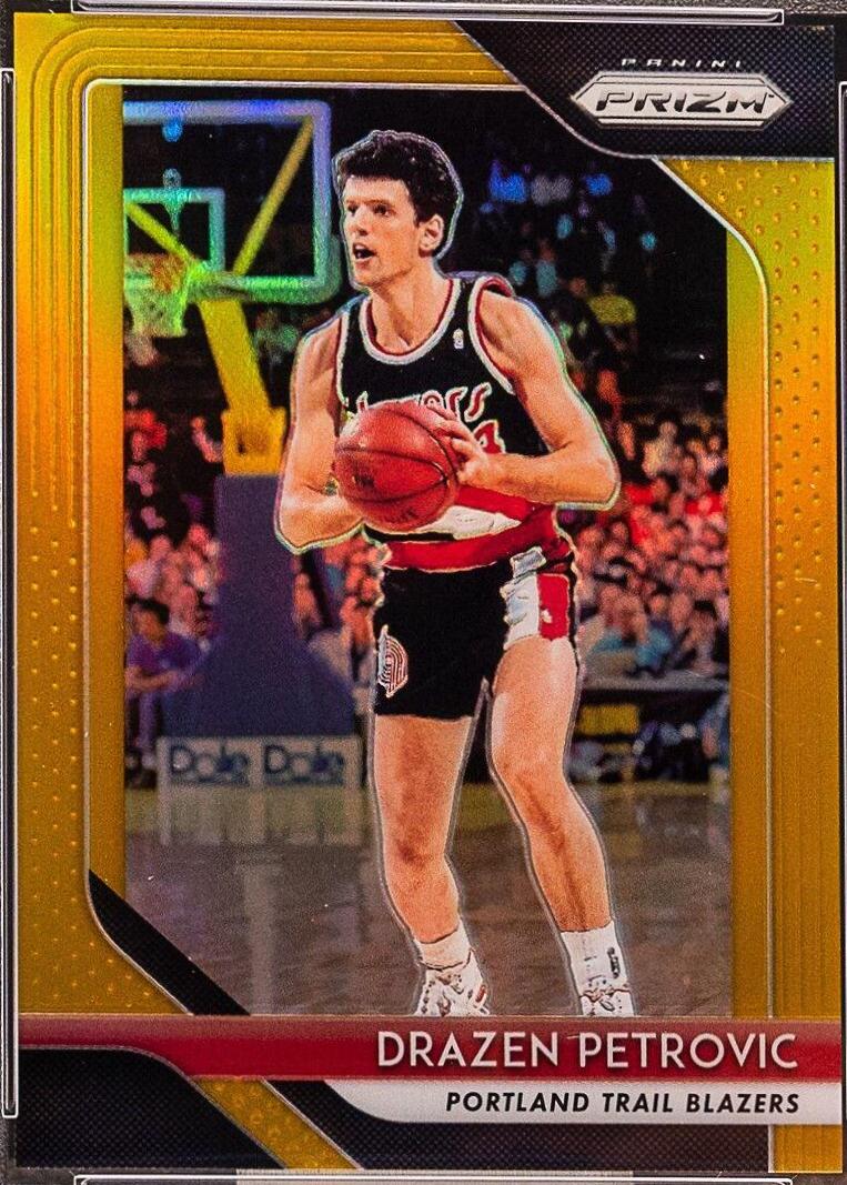 Drazen Petrovic [Gold Prizm] #275