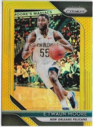 E'Twaun Moore [Gold Prizm] #147