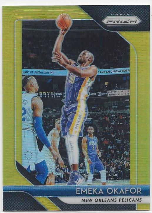 Emeka Okafor [Gold Prizm] #187